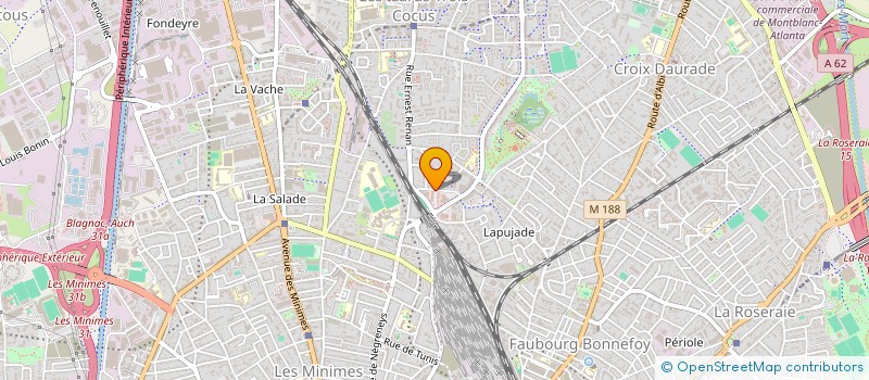 localisation de l'entreprise MONSIEUR VALENTIN BAUDET à TOULOUSE