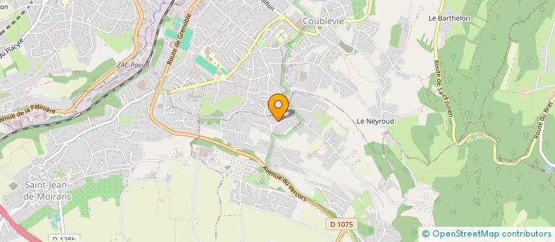 localisation de l'entreprise MONSIEUR VALENTIN BEDENES  LA BUISSE