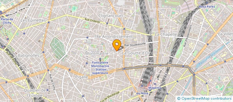 localisation de l'entreprise MONSIEUR VALENTIN BEGGI  PARIS