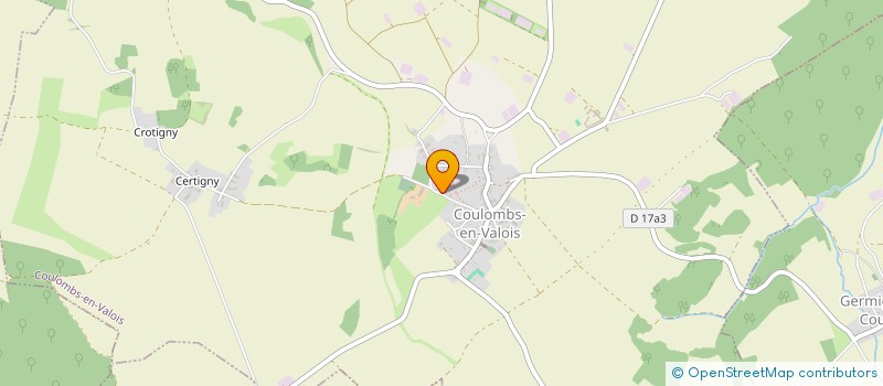 localisation de l'entreprise MONSIEUR VALENTIN BELGRAND  COULOMBS-EN-VALOIS