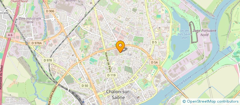 localisation de l'entreprise MONSIEUR VALENTIN BELLANG à CHALON-SUR-SAONE