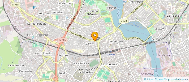 localisation de l'entreprise MONSIEUR VALENTIN BELOEIL  MERIGNAC