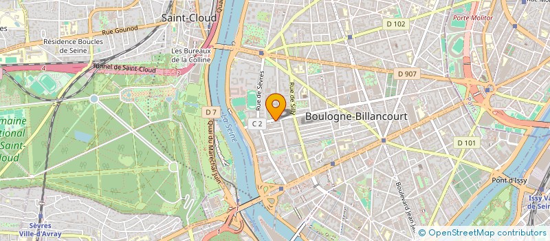 localisation de l'entreprise MONSIEUR VALENTIN BERAUD à BOULOGNE-BILLANCOURT
