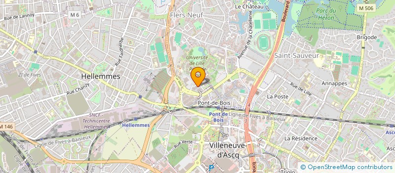 localisation de l'entreprise MONSIEUR VALENTIN BERLEMONT  VILLENEUVE-D'ASCQ