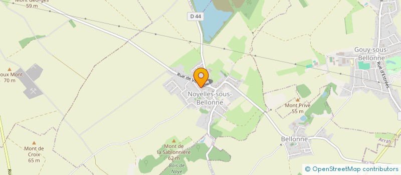 localisation de l'entreprise MONSIEUR VALENTIN BERNARDOU  NOYELLES-SOUS-BELLONNE