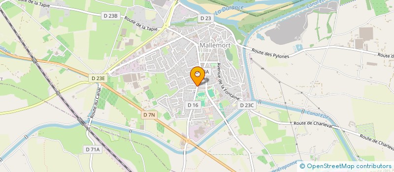 localisation de l'entreprise MONSIEUR VALENTIN BERNOCCHI  MALLEMORT