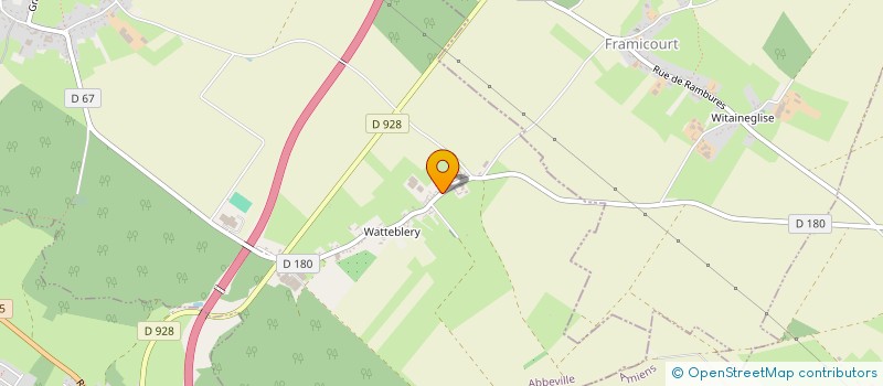 localisation de l'entreprise MONSIEUR VALENTIN BERTHE  BOUILLANCOURT-EN-SERY