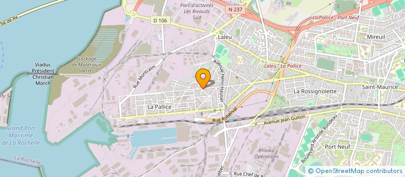 localisation de l'entreprise MONSIEUR VALENTIN BESNAULT à LA ROCHELLE