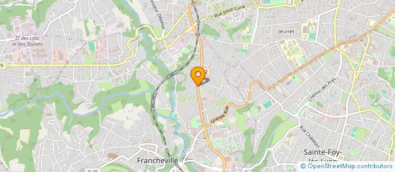 localisation de l'entreprise MONSIEUR VALENTIN BESSON  FRANCHEVILLE