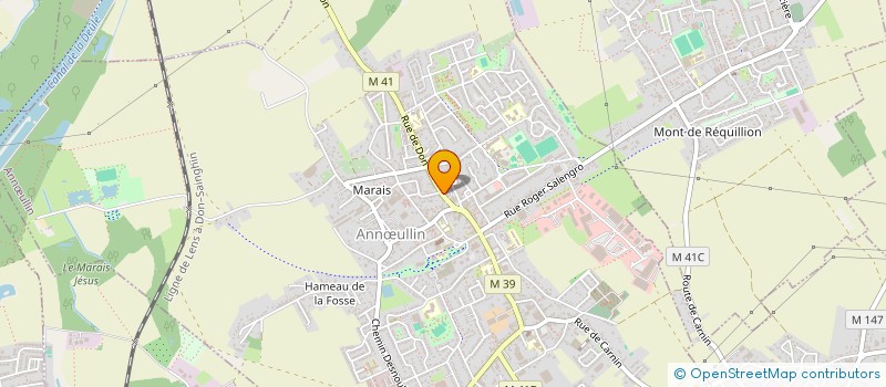 localisation de l'entreprise MONSIEUR VALENTIN BETTE  ANNULLIN