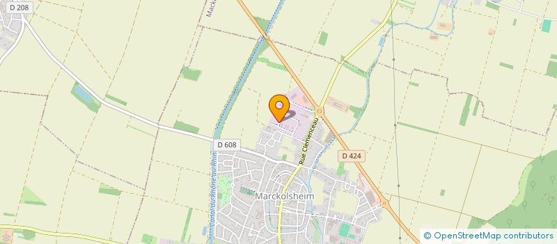 localisation de l'entreprise MONSIEUR VALENTIN BIEGLE  MARCKOLSHEIM