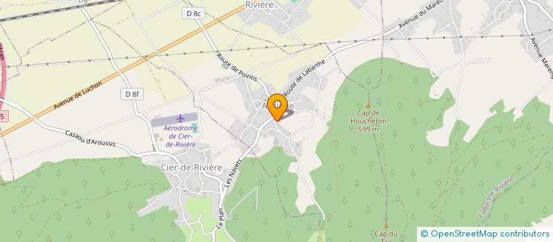 localisation de l'entreprise MONSIEUR VALENTIN BIESSE  ARDIEGE