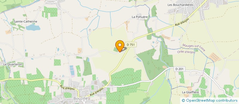 localisation de l'entreprise MONSIEUR VALENTIN BIGEARD  OREE-D'ANJOU