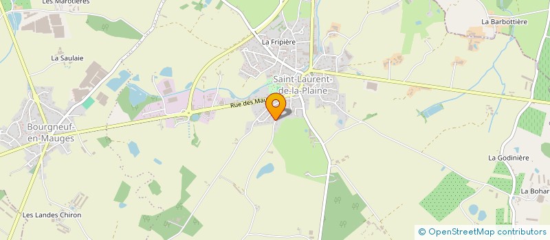 localisation de l'entreprise MONSIEUR VALENTIN BIZEUIL  MAUGES-SUR-LOIRE