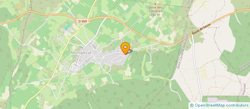 localisation de l'entreprise MONSIEUR VALENTIN BLANC  MONTPEZAT