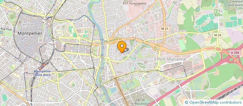localisation de l'entreprise MONSIEUR VALENTIN BLANCHARD à MONTPELLIER