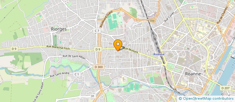 localisation de l'entreprise MONSIEUR VALENTIN BLOT à RIORGES