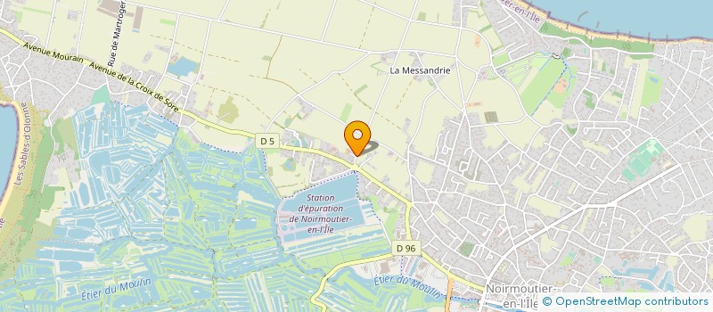 localisation de l'entreprise MONSIEUR VALENTIN BODIN  NOIRMOUTIER-EN-L'ILE