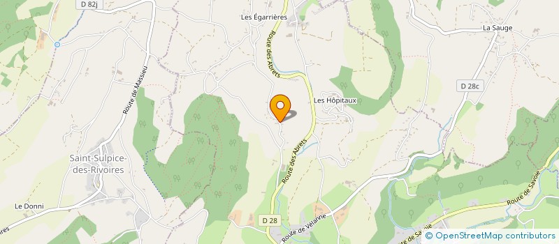 localisation de l'entreprise MONSIEUR VALENTIN BOISSIN  SAINT-GEOIRE-EN-VALDAINE