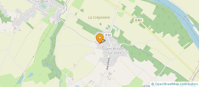 localisation de l'entreprise MONSIEUR VALENTIN BONNEREAU à SAINT-BRISSON-SUR-LOIRE