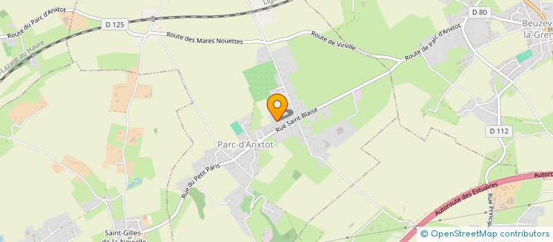 localisation de l'entreprise MONSIEUR VALENTIN BONNEVILLE  PARC-D'ANXTOT