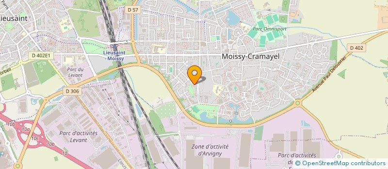 localisation de l'entreprise MONSIEUR VALENTIN BONY à MOISSY-CRAMAYEL