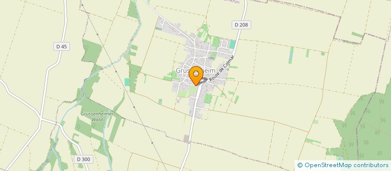 localisation de l'entreprise MONSIEUR VALENTIN BOSSHARD  GRUSSENHEIM