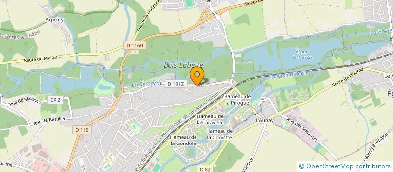 localisation de l'entreprise MONSIEUR VALENTIN BOU  BREUILLET