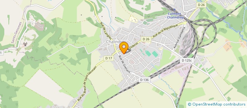 localisation de l'entreprise MONSIEUR VALENTIN BOUARD à CHALINDREY