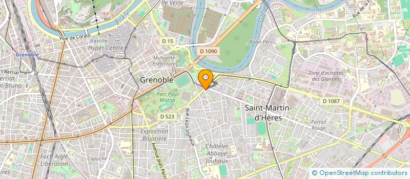 localisation de l'entreprise MONSIEUR VALENTIN BOUCHE  GRENOBLE