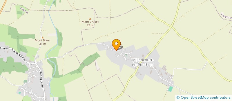 localisation de l'entreprise MONSIEUR VALENTIN BOUCHER  BUSSUS-LES-YAUCOURT