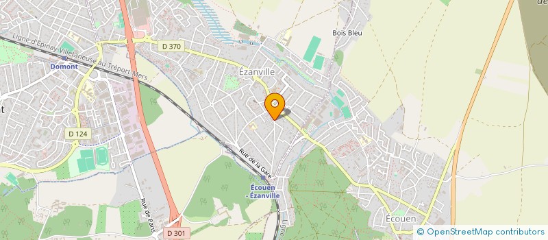 localisation de l'entreprise MONSIEUR VALENTIN BOULANGER  EZANVILLE