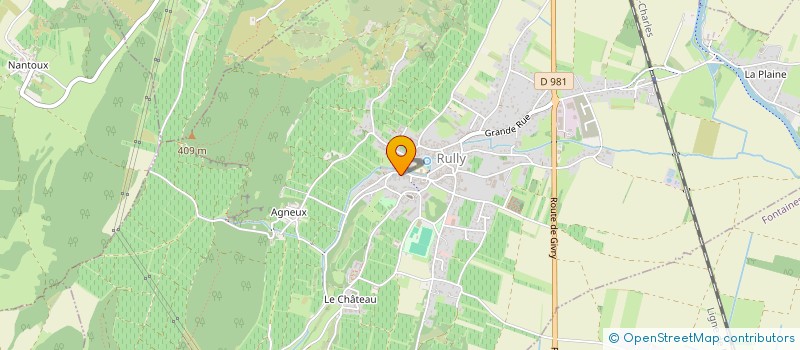 localisation de l'entreprise MONSIEUR VALENTIN BOULICAULT  RULLY