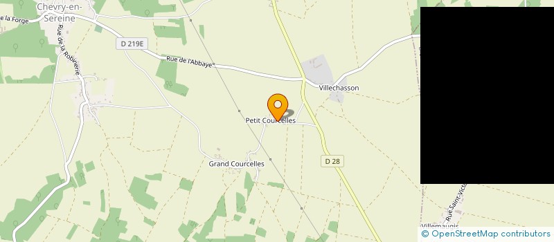 localisation de l'entreprise MONSIEUR VALENTIN BOUTANT  CHEVRY-EN-SEREINE