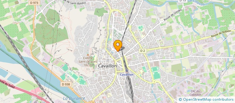 localisation de l'entreprise MONSIEUR VALENTIN BRESSAND  CAVAILLON