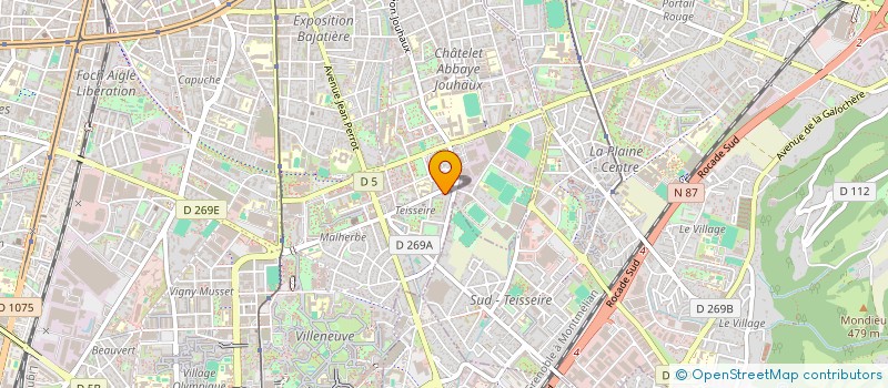 localisation de l'entreprise MONSIEUR VALENTIN BRETON à GRENOBLE