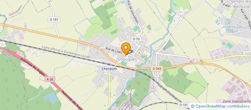 localisation de l'entreprise MONSIEUR VALENTIN BREU  CHOCQUES