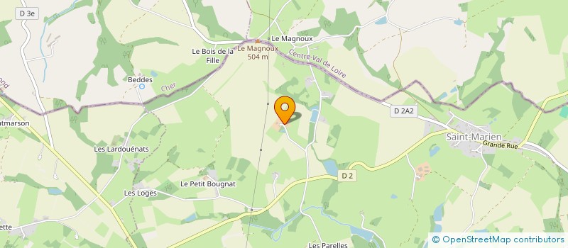 localisation de l'entreprise MONSIEUR VALENTIN BRIAULT à SAINT-MARIEN