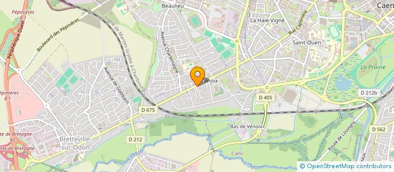 localisation de l'entreprise MONSIEUR VALENTIN BRIERE à CAEN