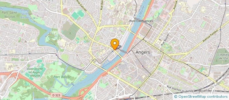 localisation de l'entreprise MONSIEUR VALENTIN BROUARD à ANGERS