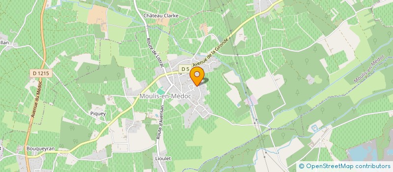 localisation de l'entreprise MONSIEUR VALENTIN BROUSTET  MOULIS-EN-MEDOC