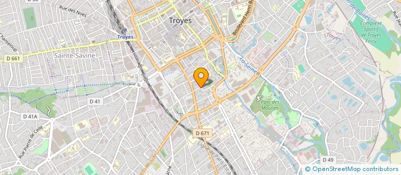 localisation de l'entreprise MONSIEUR VALENTIN BRU à TROYES