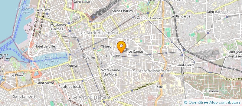 localisation de l'entreprise MONSIEUR VALENTIN BRUANT-PICHARD à MARSEILLE