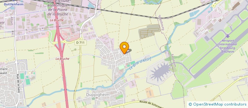 localisation de l'entreprise MONSIEUR VALENTIN BRUCKER  ALTORF