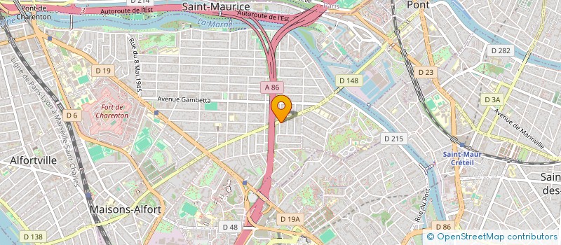 localisation de l'entreprise MONSIEUR VALENTIN BUGAN à MAISONS-ALFORT