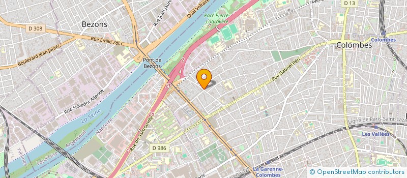 localisation de l'entreprise MONSIEUR VALENTIN BULGAC à COLOMBES