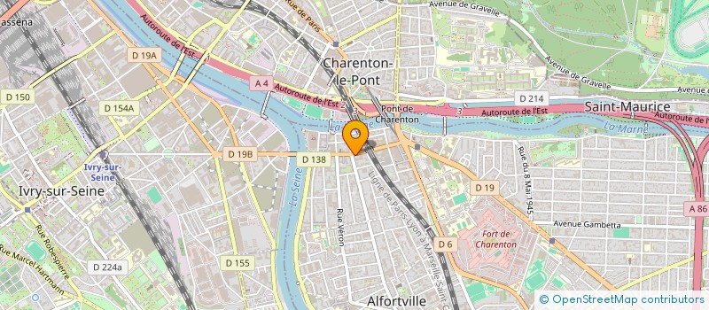 localisation de l'entreprise MONSIEUR VALENTIN BULGARU à ALFORTVILLE