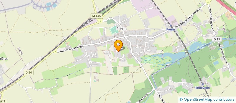 localisation de l'entreprise MONSIEUR VALENTIN CABY à FRETIN