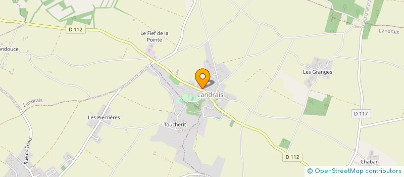 localisation de l'entreprise MONSIEUR VALENTIN CALABRESE  LANDRAIS