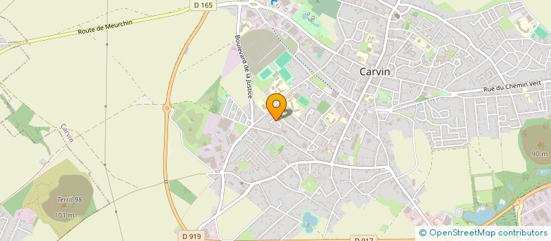 localisation de l'entreprise MONSIEUR VALENTIN CAMUS à CARVIN